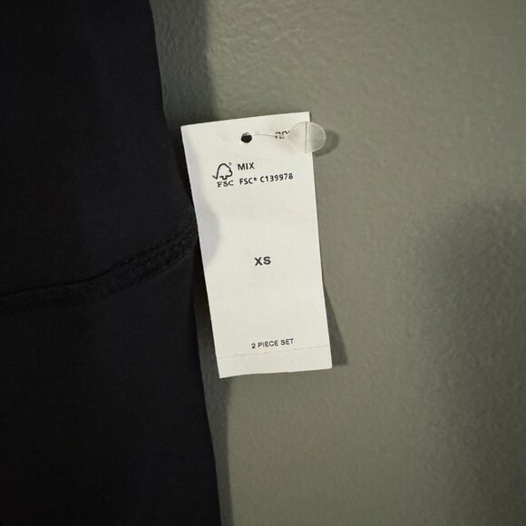 Maternity 2-Pack Full Panel & Postpartum Support PowerSoft Biker Shorts (8 inch) - Picture 4 of 4